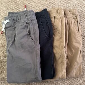 Tommy Hilfiger Kids Shorts, Lot of 3 Joggers- Tan x2, Black, Gray